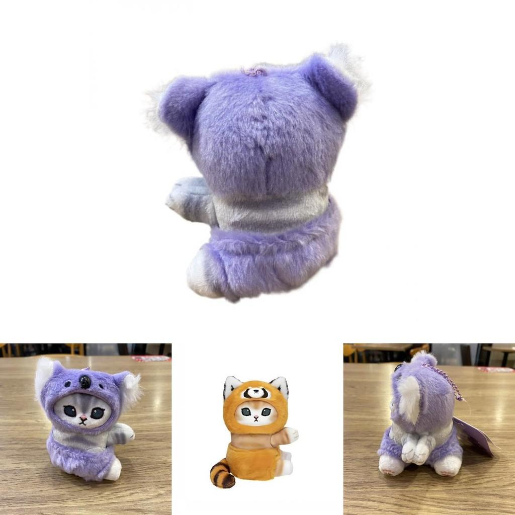 Плюшева іграшка кіт Мофусанд, кліпса на плече з мультяшним дизайном коали та єнота для декору дитячої кімнати