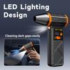 Powerful Turbo Jet Fan, Cordless Dust Blower with LED Display and BatteryIndicator. Strong Airflow Brushless Motor,8000mAh Large