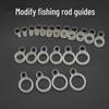 Sea Rod Rock Fishing Long-Cast Guide Ring DIY Accessory.