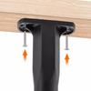 Heavy-Duty Adjustable Height Bed Frame Support Legs Furniture Support Columns Universal For Bed, Sofa, Cabinet, Dresser, Table