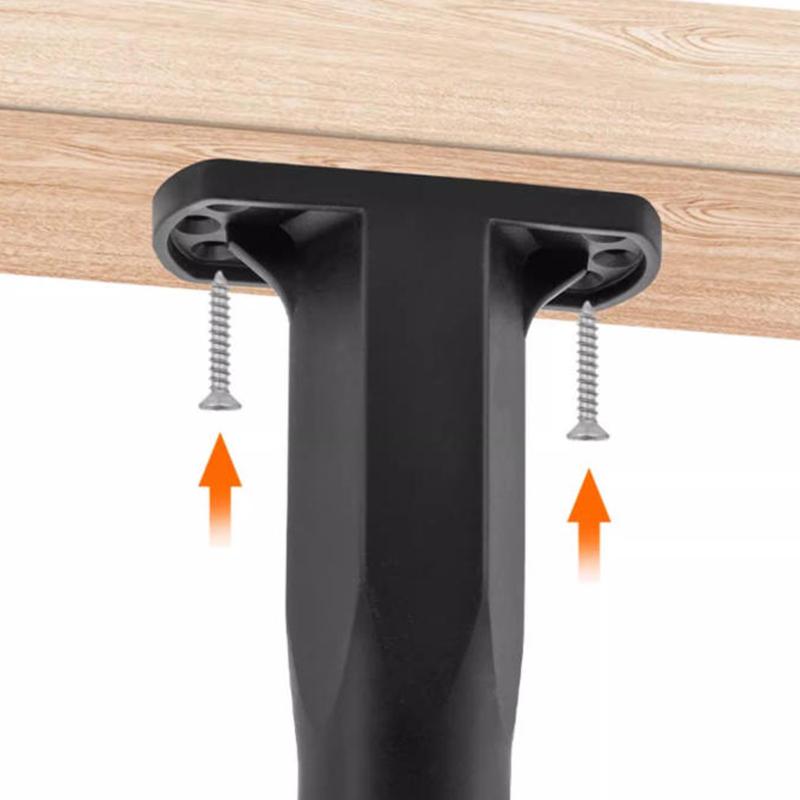 Heavy-Duty Adjustable Height Bed Frame Support Legs Furniture Support Columns Universal For Bed, Sofa, Cabinet, Dresser, Table