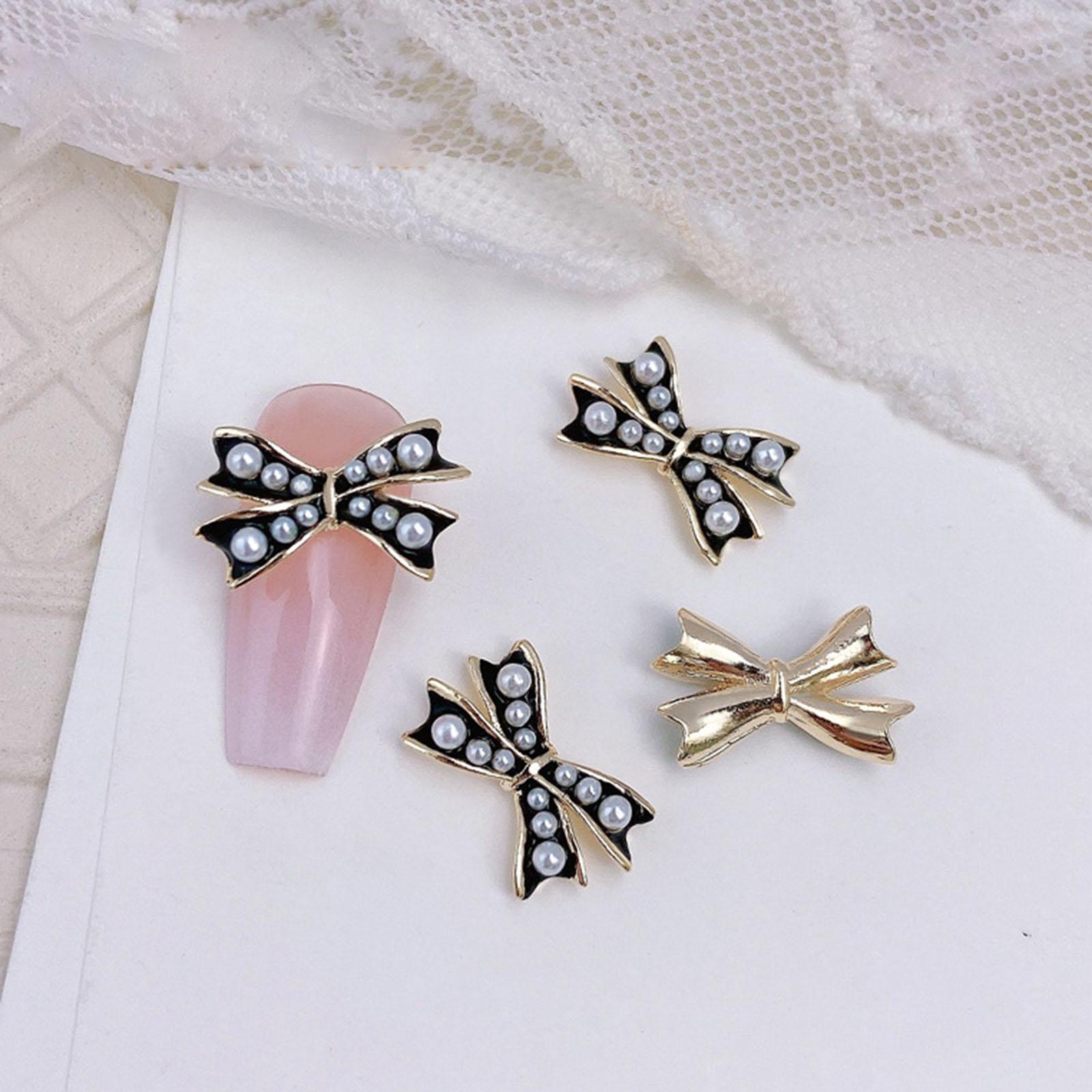 

3D бабочки для ногтей Стразы Роскошные блестящие ногти Бриллианты Стразы Металлические украшения для ногтей для украшения ногтей из сплава