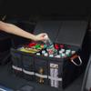 Collapsible Car Storage Box Lid Trunk Storage Bag Reusable Car Cargo Container  Car Accessories