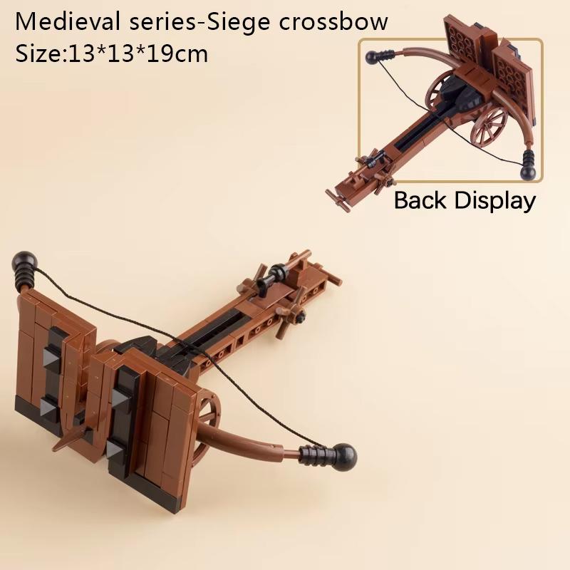 MOC Medieval Scene Building Blocks Military Camp Viking Warrior Soldiers Tent Outpost Pirate Ship Stable Castle Wall Bricks Toy