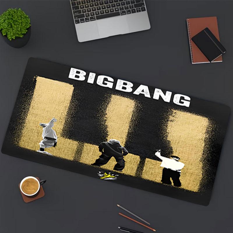 BIGBANG Print Mouse Pad, for Keyboard Pad Laptop PC Mat for Office Home Use, Desk Decor, Perfect Birthday Gift for Gamers