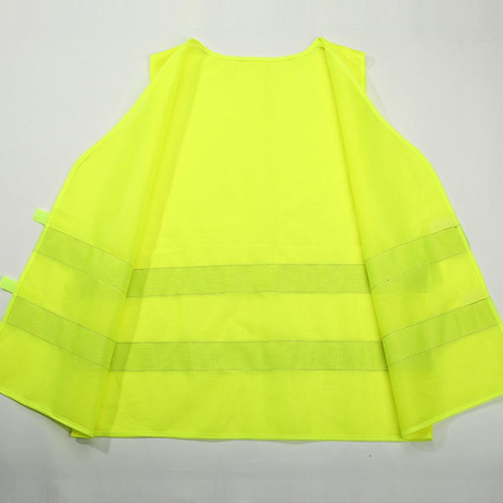 Reflektierende Autokleidung für Sicherheit Verkehrssicherheitsweste Gelb Sichtbarkeit Hohe Sichtbarkeit Outdoor Zum Laufen Radfahren Sportweste