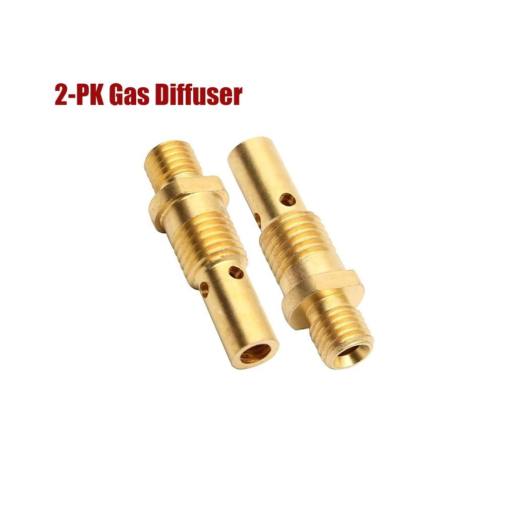Diffuser Liner Tips Nozzle With Liner Consumable Gasless Nozzle MIG Torch Mig Welder Nozzles Diffuser Practical