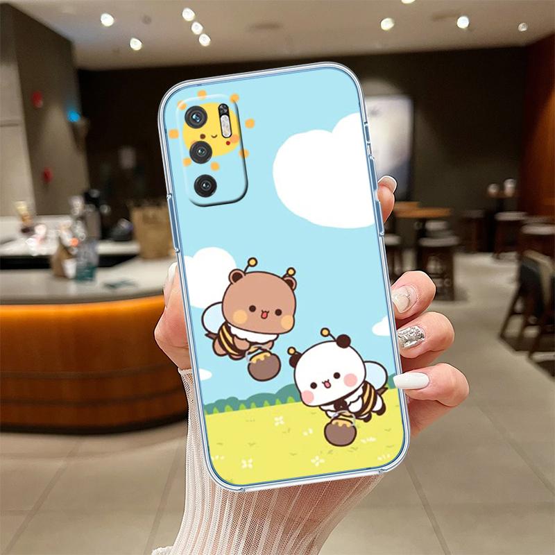 RE14 BUBU DUDU Transparent Phone Case for LG K22 K30 K40 K40S K41 K42 K50 K50S K51 K51S K52 K61 K62 K71 K92 Q60 Q61 V40 V50 V60