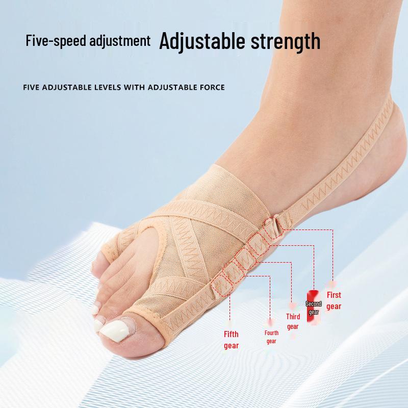 

Сетчатый ортопедический рукав для большого пальца стопы вальгусной деформации и разделитель для дневного/ночного использования Size S - 33-37