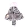 Knitted Dog Hat Cat Pompon Hat Winter Warm Hat with Ear Holes for Small Dogs And Cats Daily Wear Photography Prop