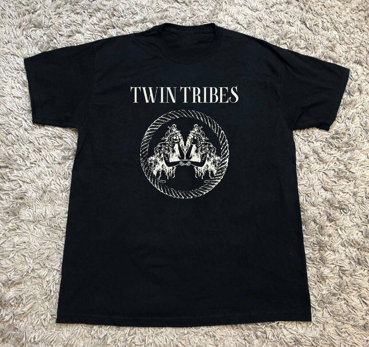 NEW! Twin Tribes Black Cotton T Shirt Full size S-5XL unisex HT502 M