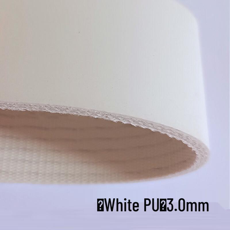 HEDONGLI White PU Conveyor Belt with Cleats
