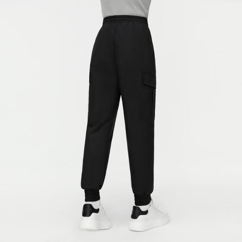 Bosideng Men's Warm Fleece-Lined Workwear Sports Pants B30145145