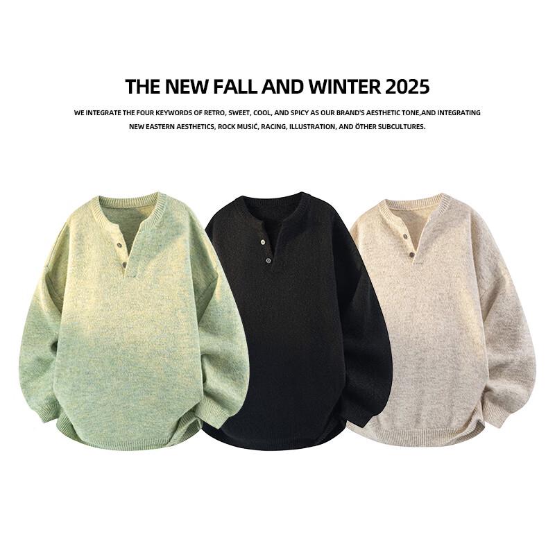 Jeanswest Men's Lamb Wool Blend Pullover Sweater