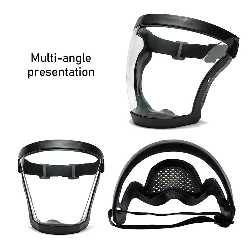 Work Protection Mask Transparent Facial Protector Face Facemask Protective Outdoor Heating Home Kitchen Tools Full Face Mask
