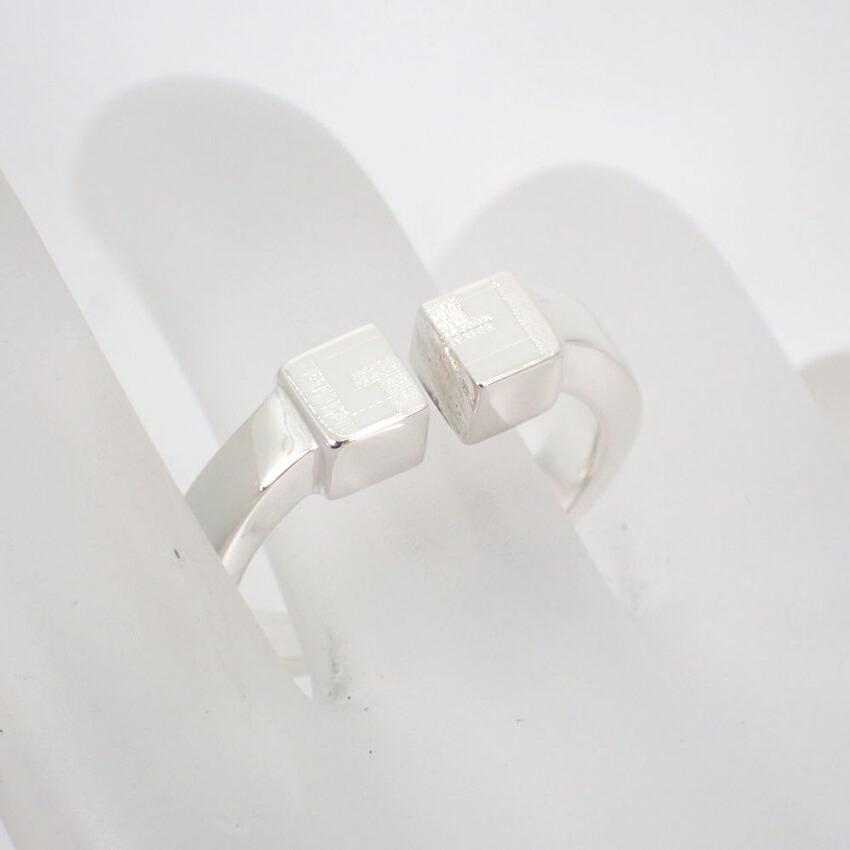 [Pre-owned] GUCCI 925 Cube Ring / Size 16 / J90-9