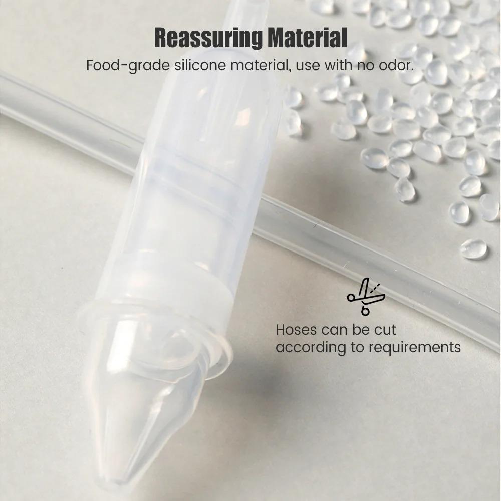 Silicone Head Children Nasal Aspirator Snot Vacuum Suction Nasal Wash  Baby Cleaning Care
