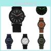 Night Glow Men's Watch Casual Sports Watch With Nylon Woven Strap