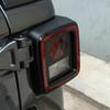 Taillights Cover Tail Light Guards Trim for Jeep Wrangler JL 2018+ Accessories
