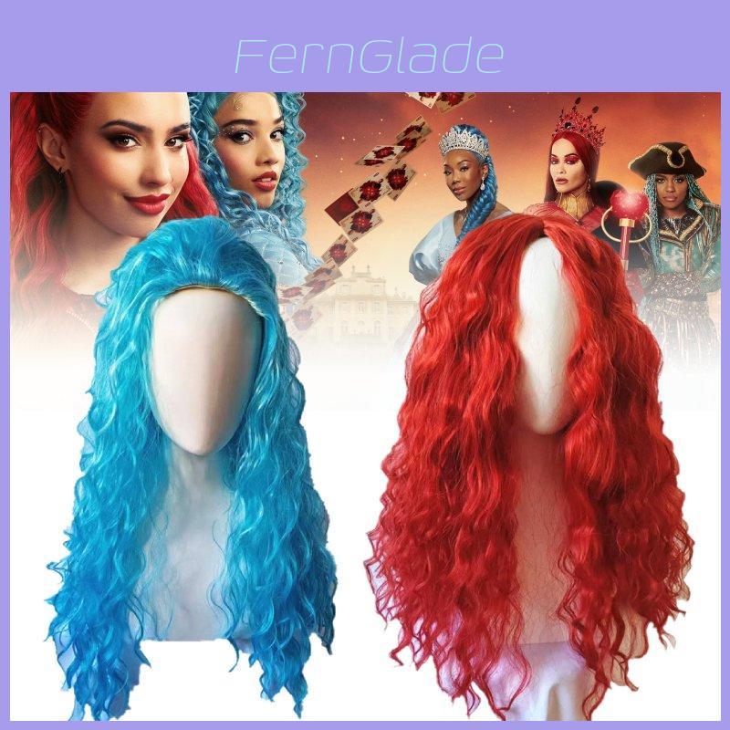 Stunning 2024 Descendants 4 Vampire Heir Long Wavy Wig For Cosplay With High Temperature Fiber