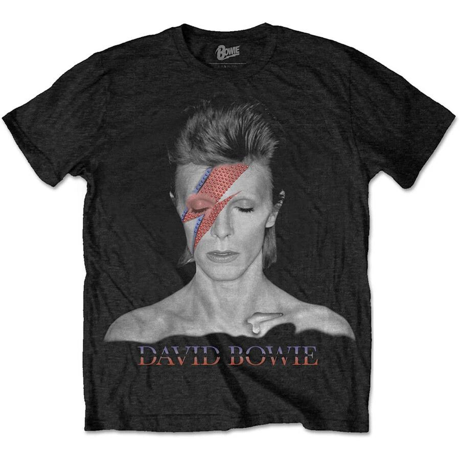 David Bowie - Aladdin Sane - Black t-shirt XXL
