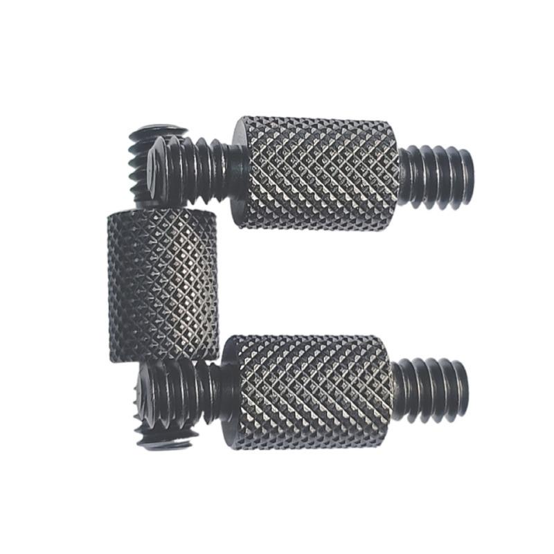 Multipurpose Aluminum 1/4'' Tripod Screw Adapter For Secure Camera Mounting And Height Adjustment