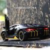 Jianyuan LP770 Alloy Diecast Supercar Model with Pull-Back and Open Door Features