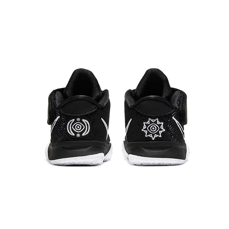 Nike Kyrie 7 Mid top Basketball Shoes Black White Infant And Toddler CT4980-002