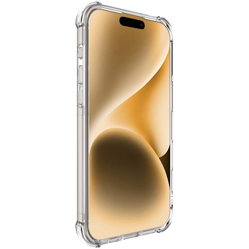 IMAK For iPhone 16 Pro Max Case TPU Airbag Corners Anti-Fall Phone Cover