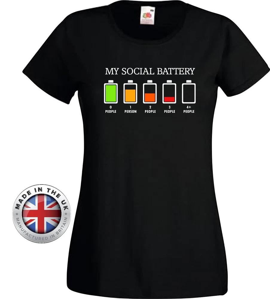 Unisextal Awareness Tshirt Social Battery Tshirt Funny Unisex Or Unisexs Fitted S