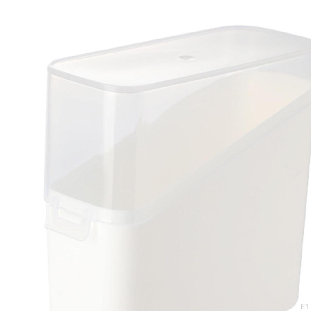 Kühlschrank Organizer Behälter Box,,Stapelbare Kühlschrank Seitenfachtür Aufbewahrung