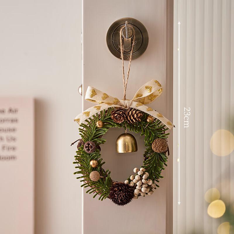 Festive Christmas Bell & Garland Ornaments