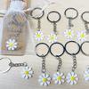 30 Set Daisys Flower Key Rings with Thank You Card and Organza Bag Stylish Party Favors Handmade Keyrings Ornament