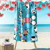 Gumball Print Beach Towel, Large Soft Quick Dry Towel for Beach Camping Swimming