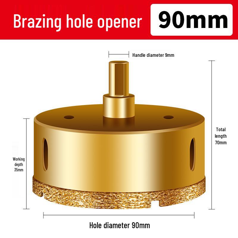 Diamond Tile Drilling Bit for Glass, Marble & Porcelain