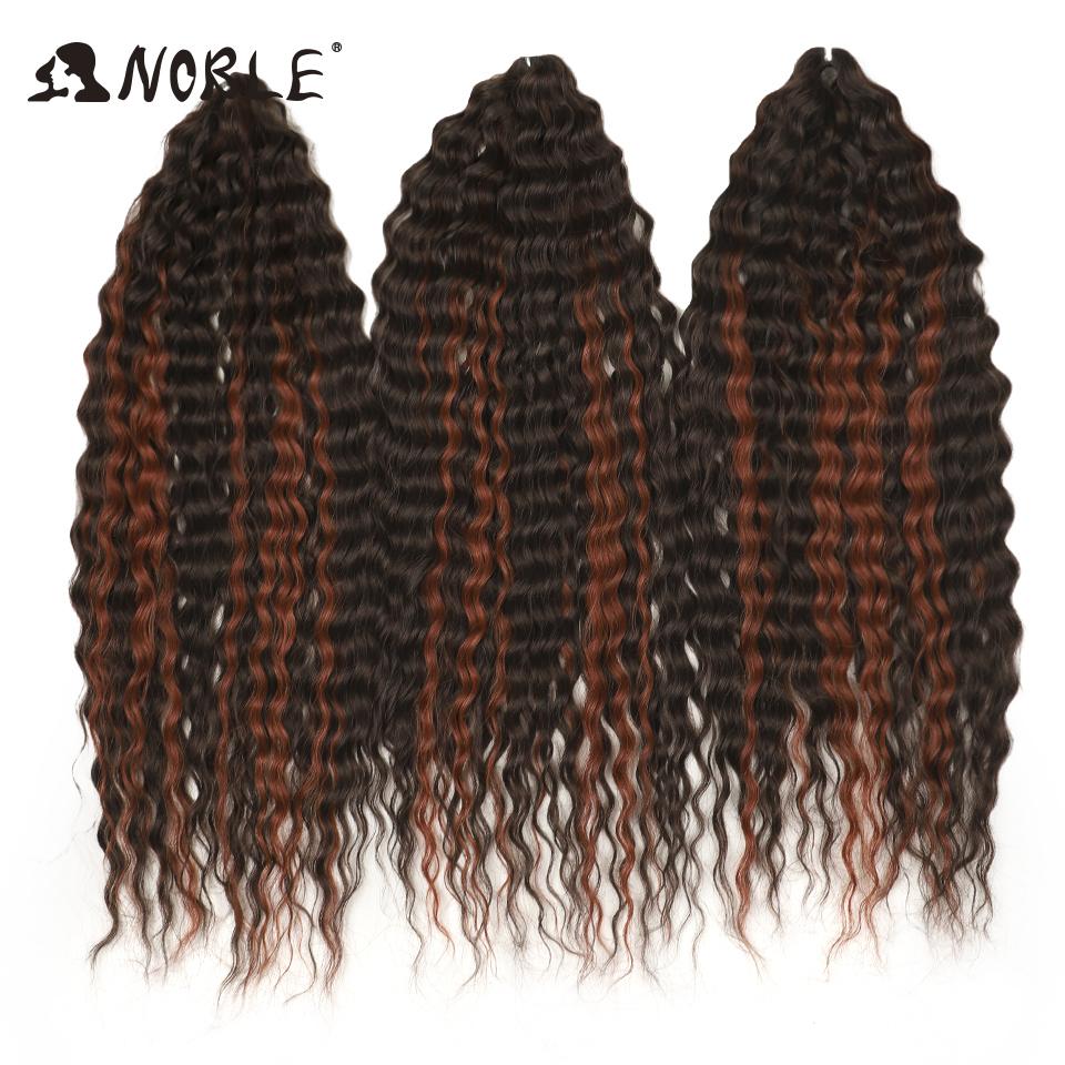 Edles Häkelhaar Locken Haar Wasserwelle 24 Zoll 300g Ombre Blond Twist Häkelhaar Zopf Haar Deep Wave Flecht Haarverlängerung