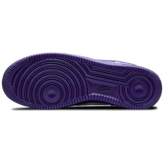 Nike Air Force 1 '07 LV8 EMB White Court Purple 2021 - DB0264100