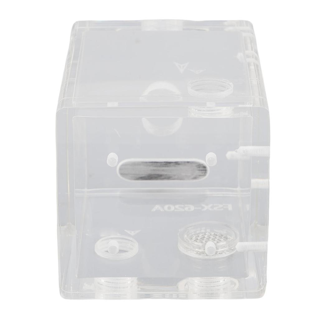 Computer Water Tank Cooler 80mm 150ml Acrylic G1 4x4 Water Cooling Reservoir with Filter for Computer Cooling System