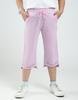 Girls Solid Regular Fit Capri