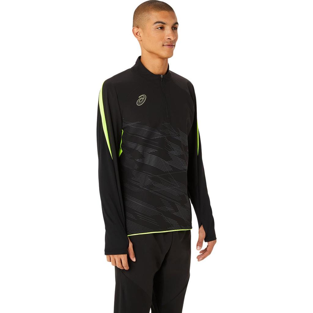 Soccer Wear Wind Barrier Half Zip Top 2101A296 Wind Barrier Half Zip Top S [ASICS] Men's