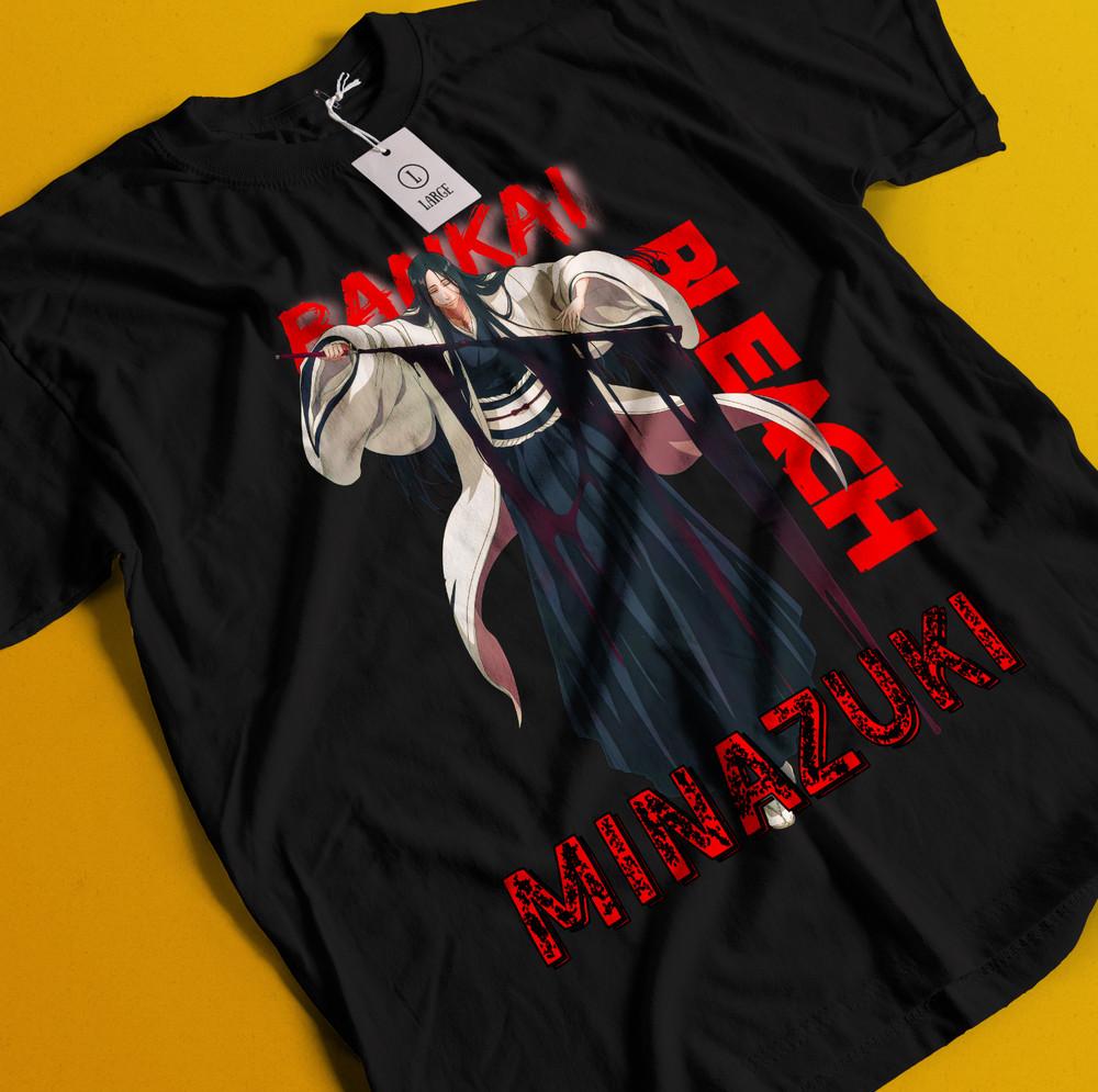 

Унохана Ячиру Футболка Блич Аниме Футболка Айзен Футболка Ичиго Банкай Игвах Футболка 4XL