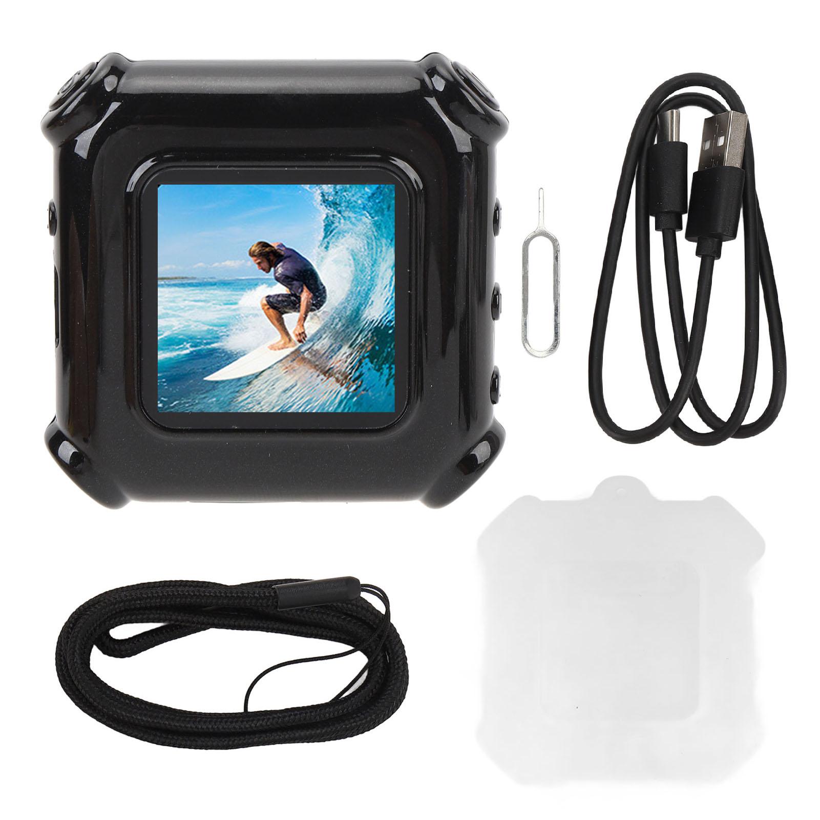 

1920P Action Camera HiFi 110 Degree Wide Angle 850MAH HD Color Display Action Camera for Fishing