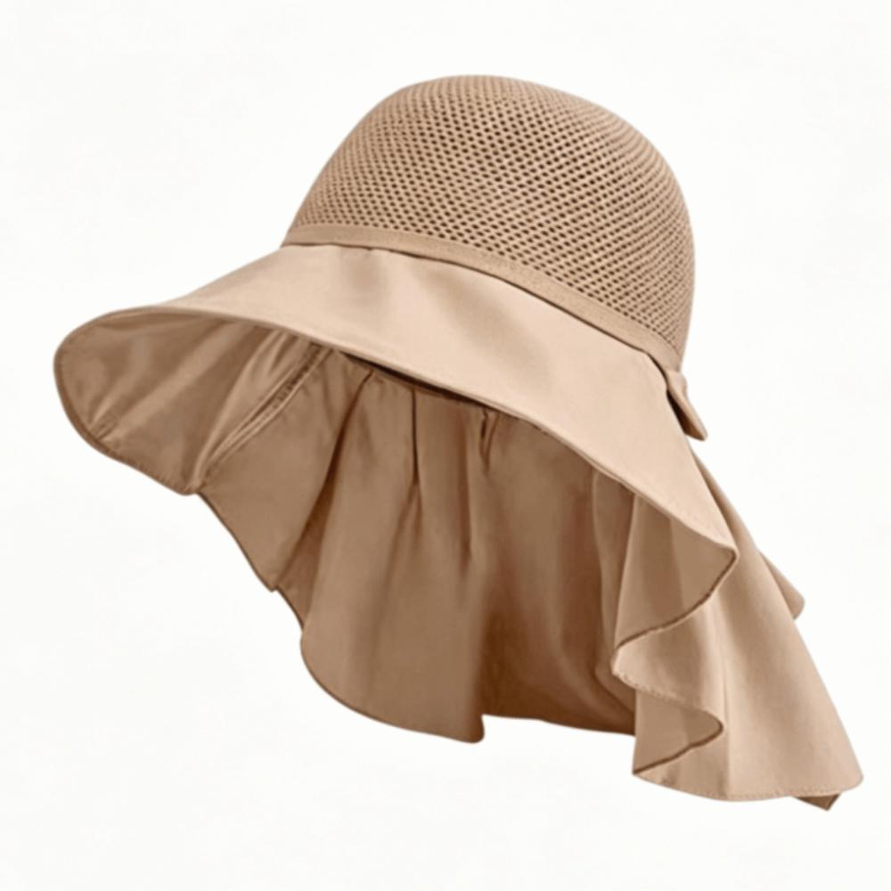 Korean Style Women Wide Brim Sun Hat Wide Brim Ladies' Sun Hat  Summer Outdoor Wear