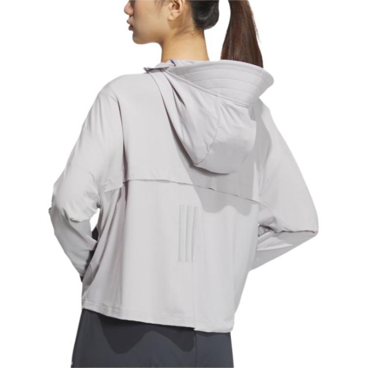 Adidas Sun Protection Clothing Women's Light Gray JJ1334