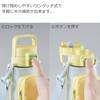 Tiger Thermos Water Bottle 500ml Empty-handed Outing Bottle with Multi-Pocket for One Touch Yellow Blue MTA-A050YB