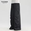 Gefütterte Mädchen- Cargohose - Herbst/Winter, Gerades Bein, Warm, Große Taschen