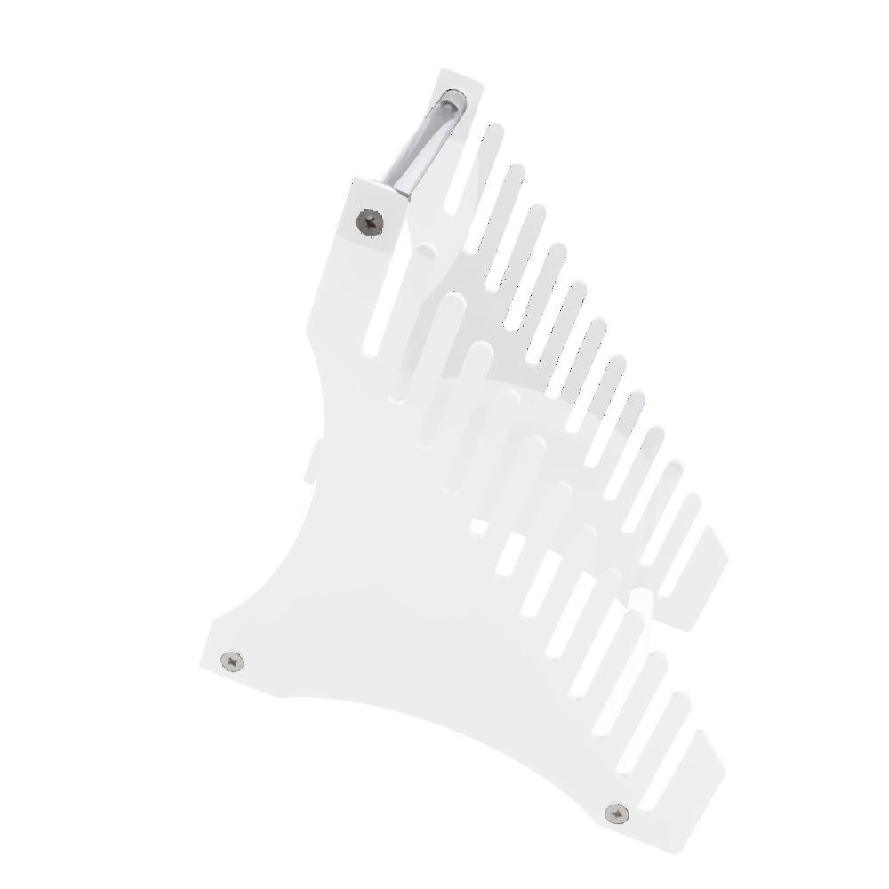 Clear View Acrylic Record Storage Black 12-slot Acrylic Rack Desktop Transparent Record Display Desktop Decor