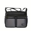 Multifunctional Fashion Casual Shoulder Bag, Waterproof Business Crossbody Bag for Men Daily Commuting