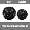 2026 Hot 1/2pcs For Volkswagen VW Transporter T5 2010 2011 2012 2013 2014 2015 Car Front Grill Badge Rear Trunk Emblem Cover Accessories ET1