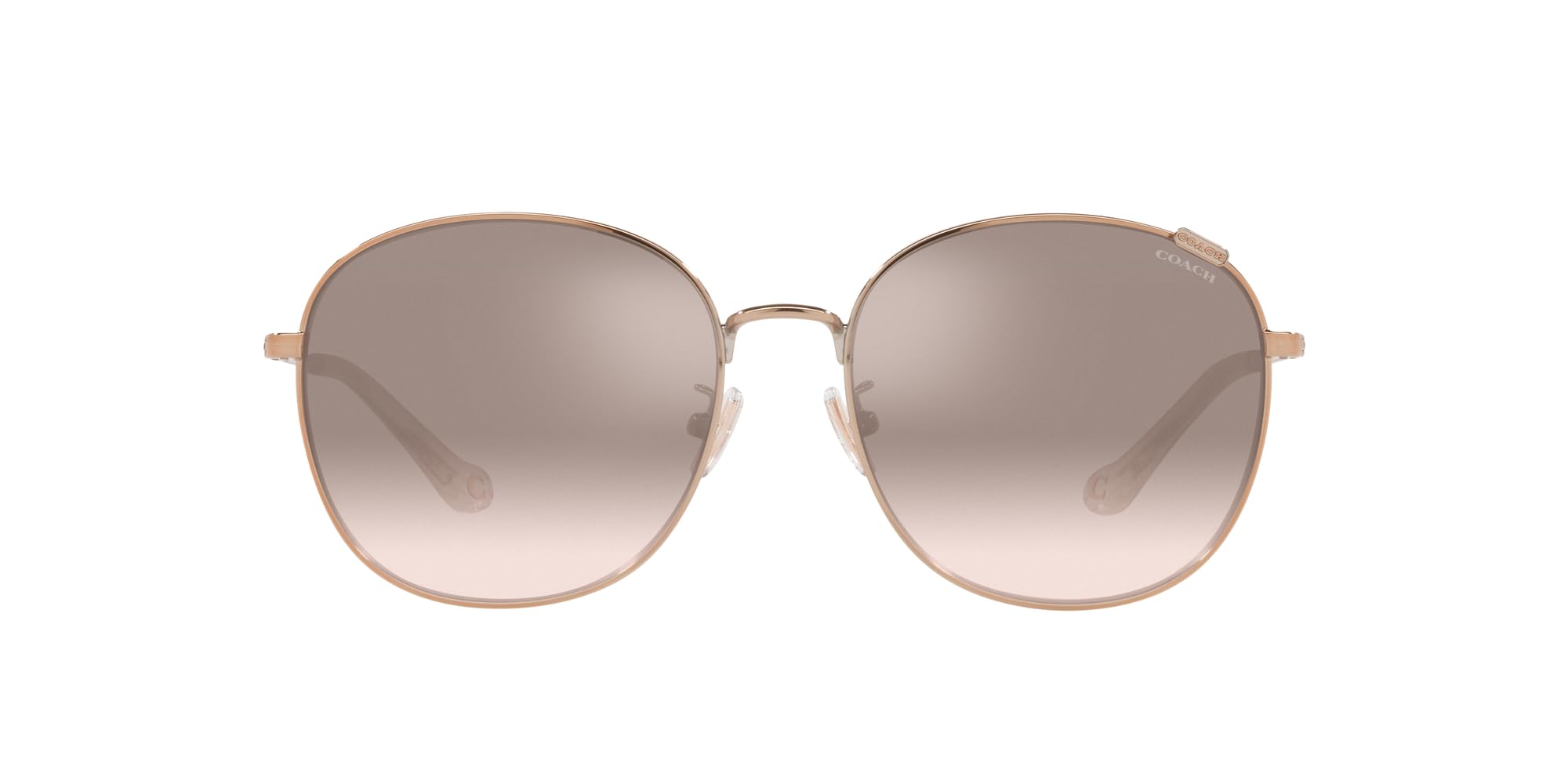

Sunglasses HC7134 Rose Brown Silver Mirror Gradient Lens 57 [Coach] Gold/Light